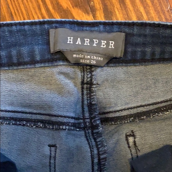 Blue High Waisted Jeans - Picture 3 of 3